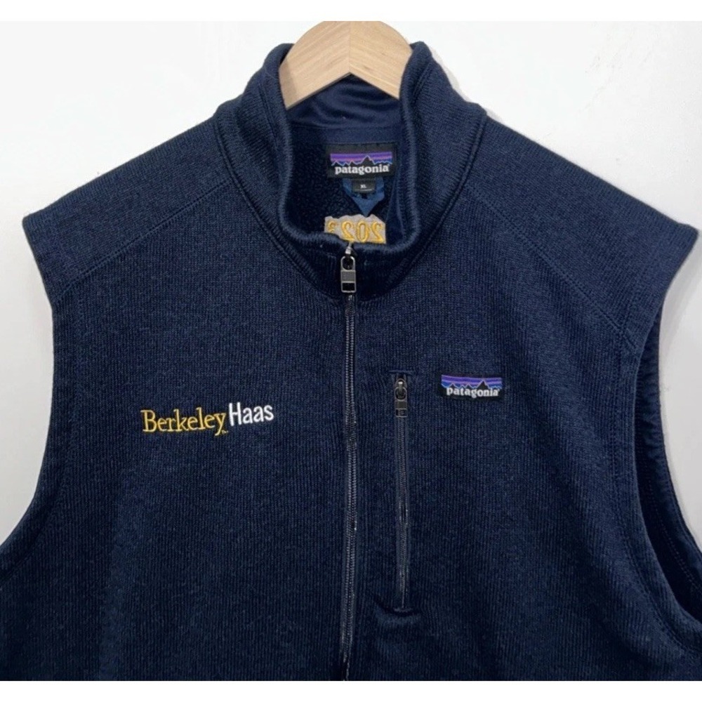 Mens PATAGONIA U.C. Berkeley Haas Business School Better Sweater Sz XL 25882